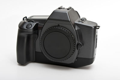 Close-up of camera