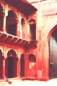 Interior of old building