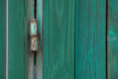 Full frame shot of wooden door