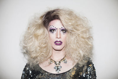 Portrait of a drag queen