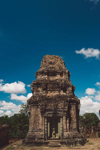 Old historical building in forest