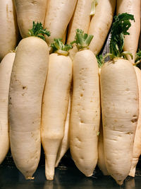 Close-up of vegetables for sale in market