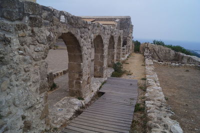 Old ruins against sky