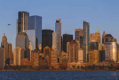 Skyscrapers in city