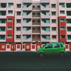 View of buildings in city