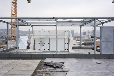 View of construction site