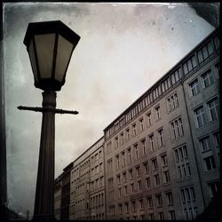 Low angle view of building against sky