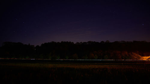 Full frame shot of star field at night