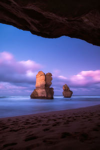 Early morning at the gibson steps beach along the great ocean road.