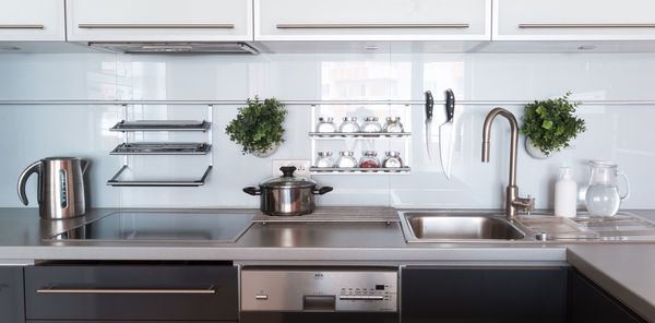 Interior of kitchen