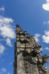 Low angle view of a temple