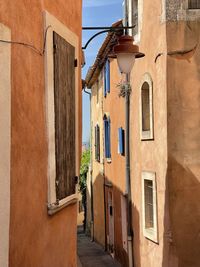 View of old building