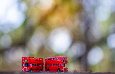 Close-up of toy toys