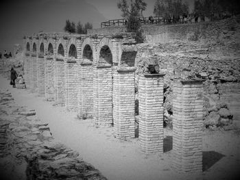 View of an old building