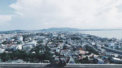 Cityscape against sky