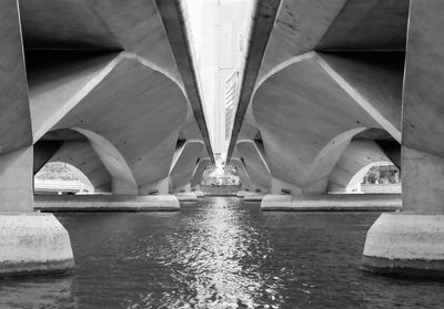 Low angle view of bridge