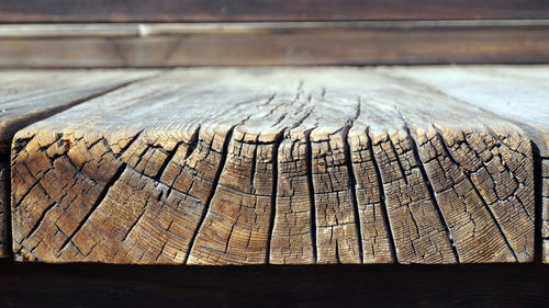 Close-up old wood plank details classic material