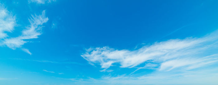 Low angle view of clouds in sky