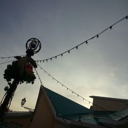 Low angle view of building against sky