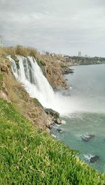 Scenic view of river