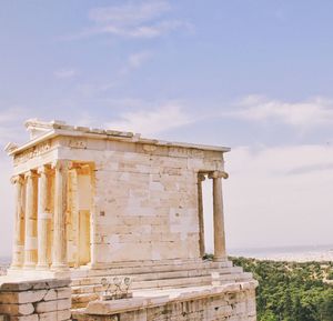 View of historical building against sky