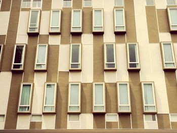 Full frame shot of apartment building