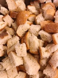 Full frame shot of cookies