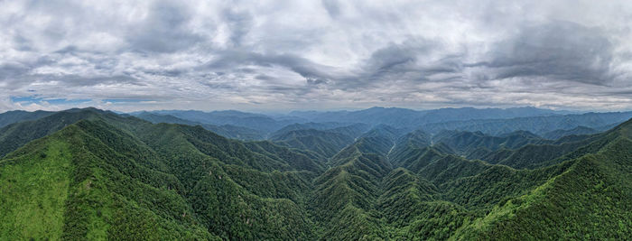 Panoramic view of landscape against sky