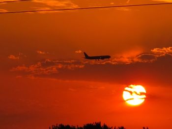 Scenic view of sunset
