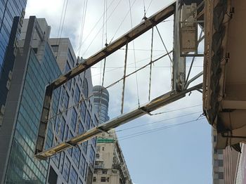 Low angle view of building against sky