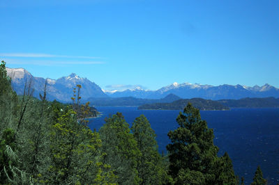 Scenic view of mountains