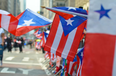 Full frame shot of american flag