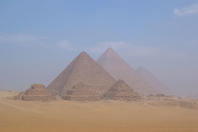 View of desert against sky