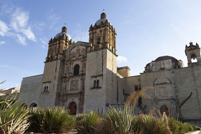 Low angle view of historical building against sky