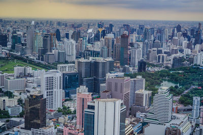 Aerial view of cityscape