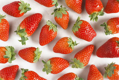 High angle view of fruits in plate