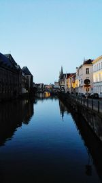 View of built structures with waterfront