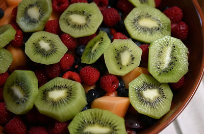 Full frame shot of food