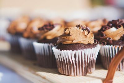 Close-up of chocolate cake