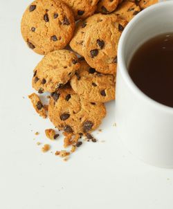 Close-up of coffee cup