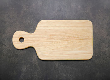 High angle view of weathered wood on table