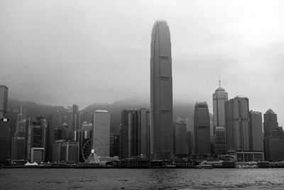 City skyline against sky