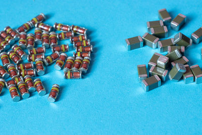 large group of objects