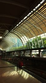 Interior of subway station