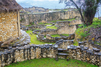 View of old ruin building