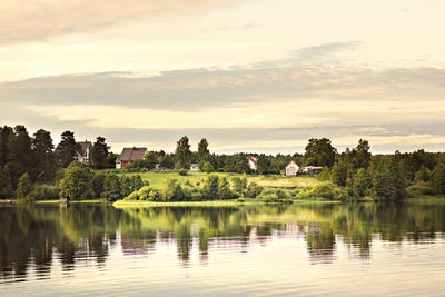 Business center lakhta on the shores of the gulf of finland