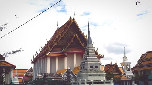 Low angle view of built structure
