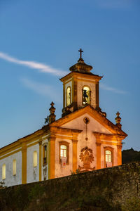 Low angle view of building against sky