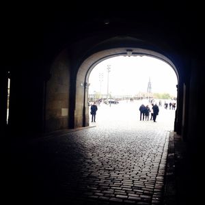Corridor of building