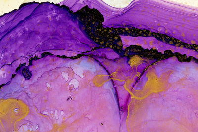 Full frame shot of multi colored rock